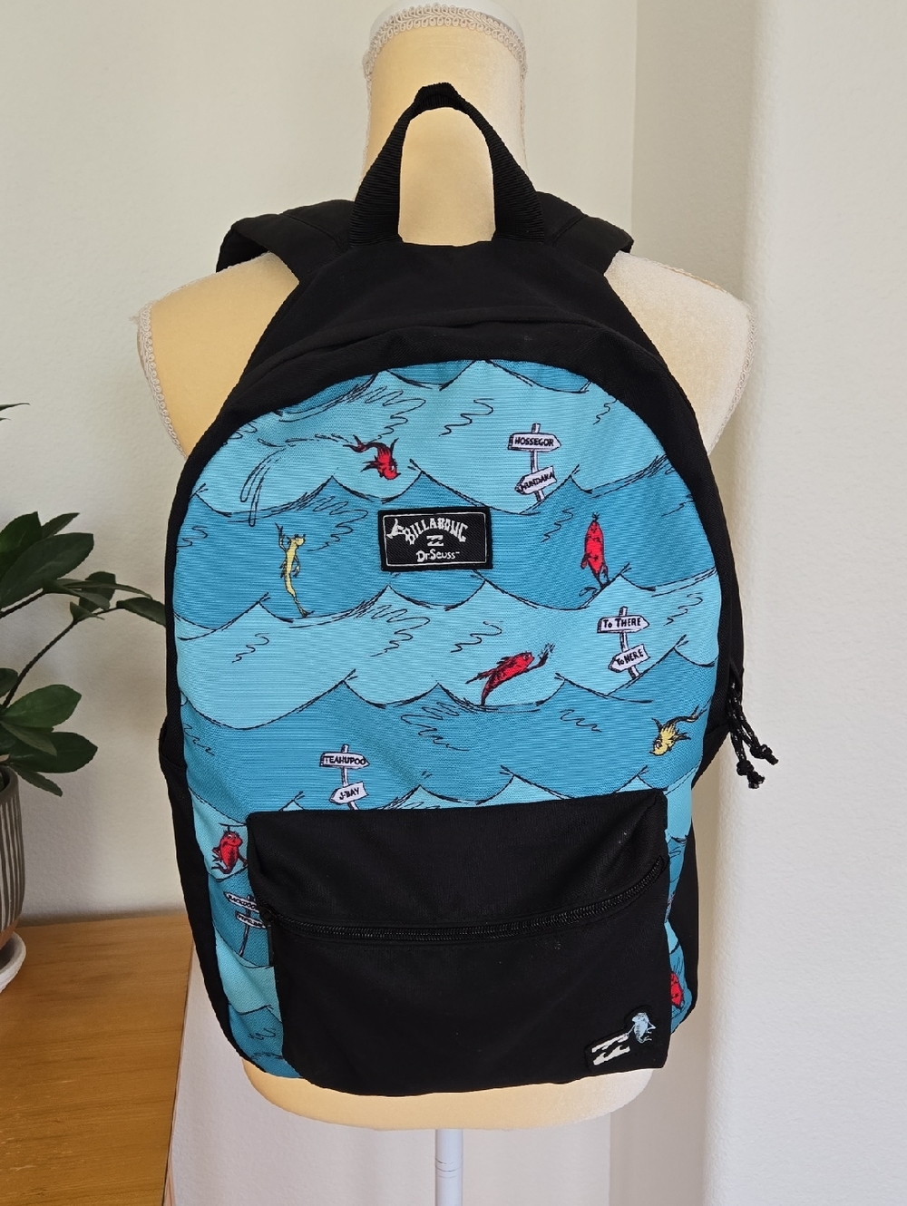 Billabong x Dr. Seuss One Fish Two Fish All Day Backpack